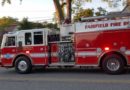 Speeding Pickup Truck hits Fairfield Fire Truck on I-95